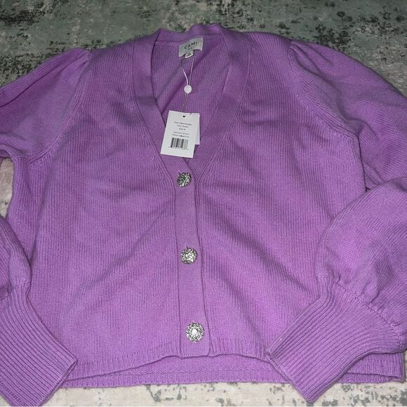 cAmi Purple Women's Sweater size M - Picture 1 of 9